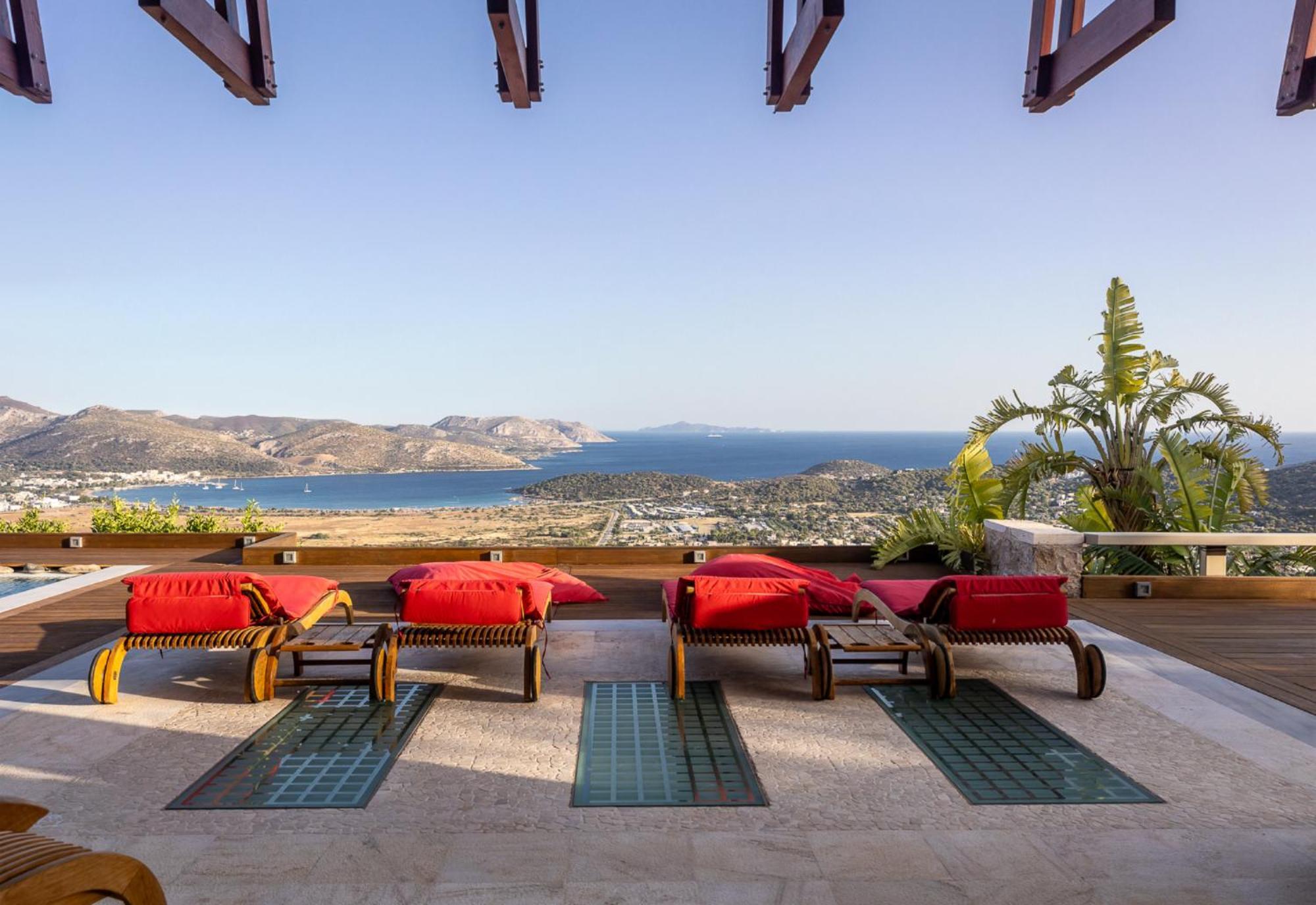 Villa Takeoff Saronida Anávyssos Eksteriør bilde