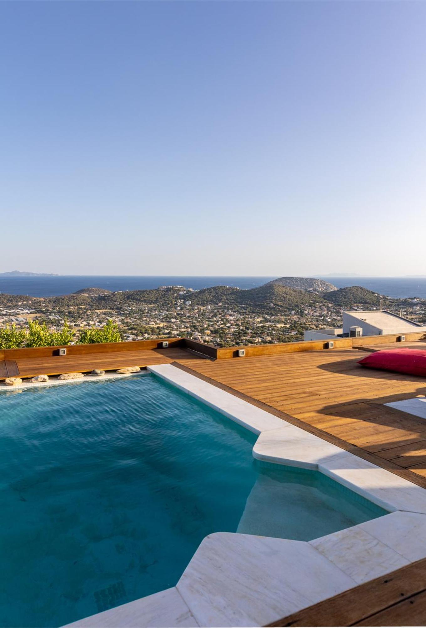 Villa Takeoff Saronida Anávyssos Eksteriør bilde