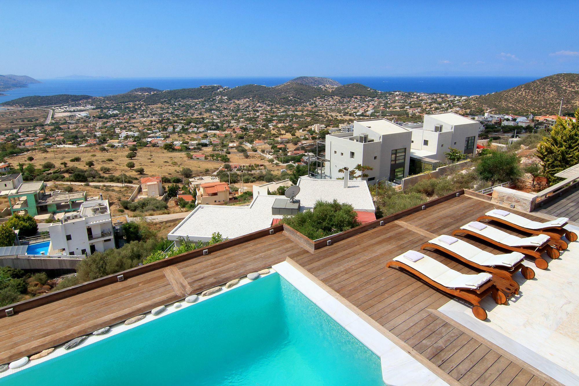 Villa Takeoff Saronida Anávyssos Eksteriør bilde