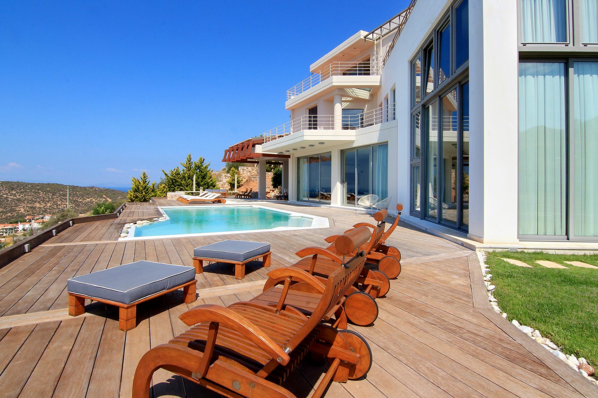 Villa Takeoff Saronida Anávyssos Eksteriør bilde